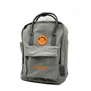 Canvas Knapsack with Embroidery Logo