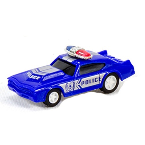 Mini pull back police car