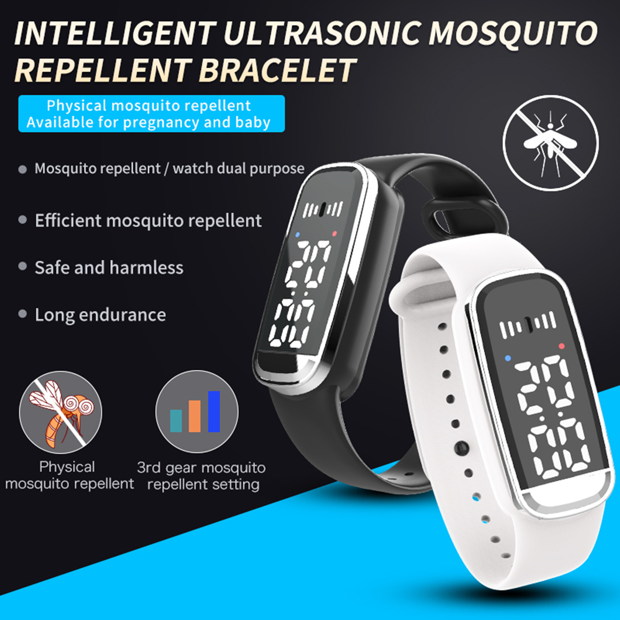 Mosquito repellent bracelet